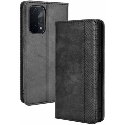 Coque Folio Cuir Étui Pour Oppo A54 5g / Oppo A74 5g, Antichoc Port... on Productcaster.