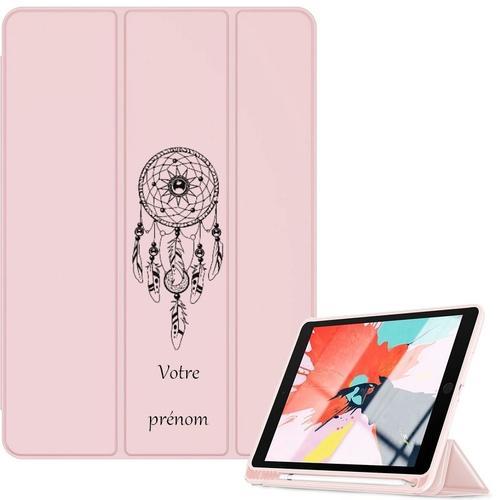 Housse Ipad Mini 1 2 3 4 5 Rose Avec Motif Dreamcatcher Personnalisee on Productcaster.