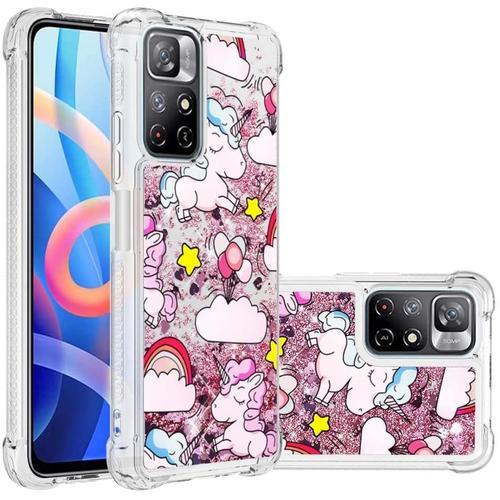 Compatible Avec Xiaomi Redmi Note 11 Coque Liquide Cover Bling Glit... on Productcaster.