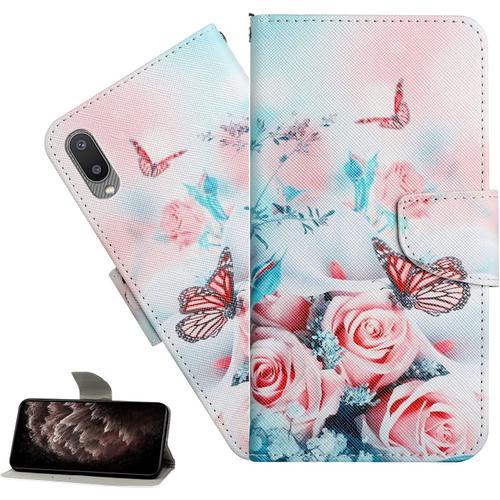 Coque Galaxy A10,Portefeuille Etui Housse Pour Samsung Galaxy A10 C... on Productcaster.