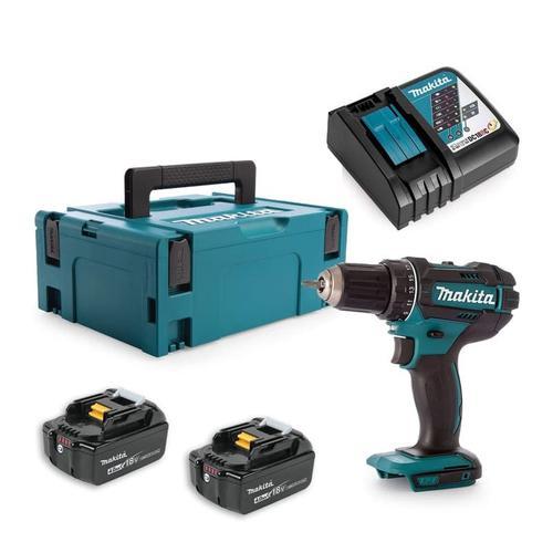 Perceuse visseuse 18V Li-Ion (2x4Ah) Ø13mm dans coffret Makpac - MA... on Productcaster.