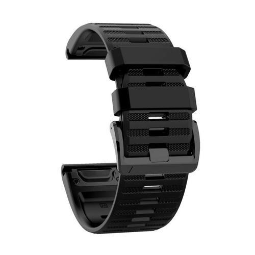 Bracelet De Montre En Silicone, 26mm, Pour Garmin Fenix 6x 5x 5x Pl... on Productcaster.