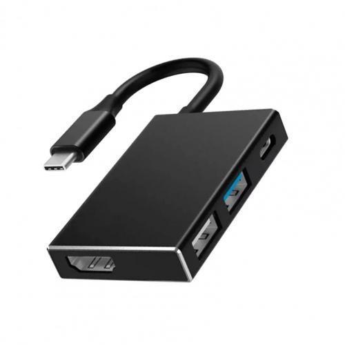 Adaptateur Multiport 4 En 1 De Type C Vers Hdmi, Hub Usb Pd, Statio... on Productcaster.