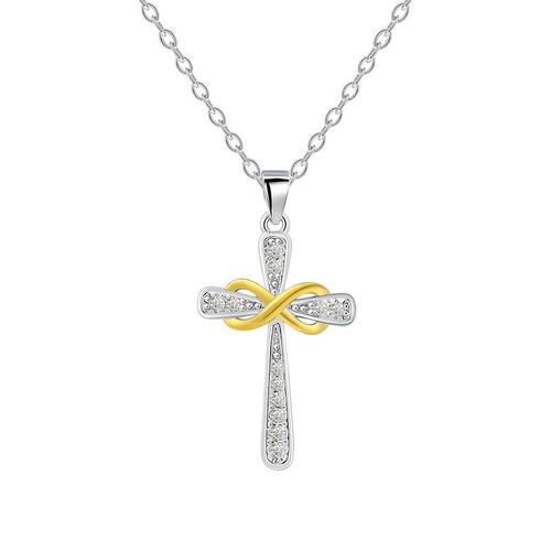 Collier Merrill Pendentif Croix ¿Ternelle Vintage Plaqu¿ Or Pour Fe... on Productcaster.