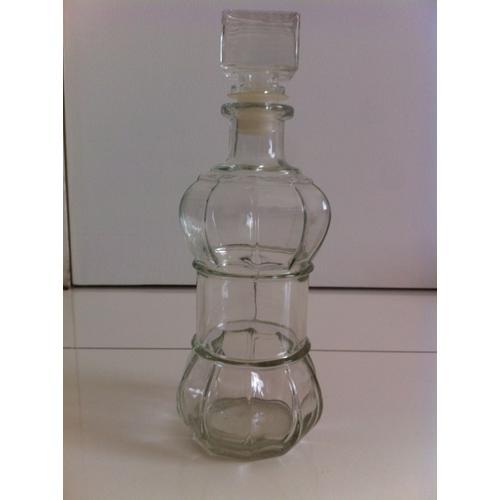 Bouteille Ancienne, Ronde, En Verre, 75 Cl+Bouchon on Productcaster.