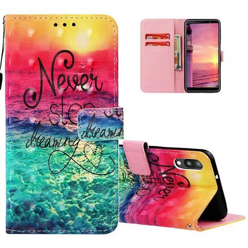 Coque Galaxy A70,Portefeuille Etui Housse Pour Samung Galaxy A70 Co... on Productcaster.