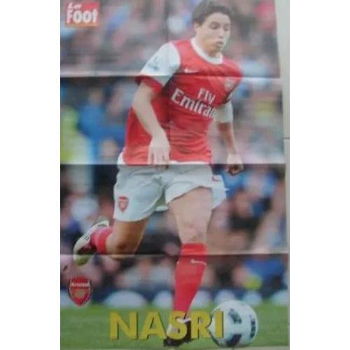 Poster Football Nasri Arsenal 80cm/51cm Verso Cristiano Ronaldo Rea... on Productcaster.