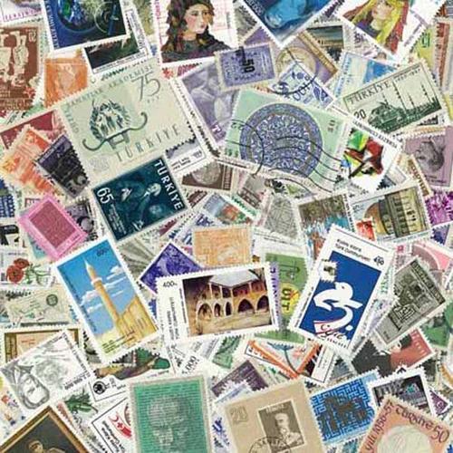 Collection De Timbres Turquie Oblitérés : Qté - 3000 Timbres Différ... on Productcaster.