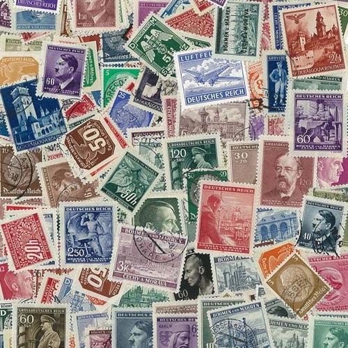 Collection De Timbres Allemagne 1933/1945 Oblitérés : Qté - 50 Timb... on Productcaster.