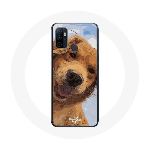 Coque Oppo A53 Golden Retriever Race De Chiens on Productcaster.