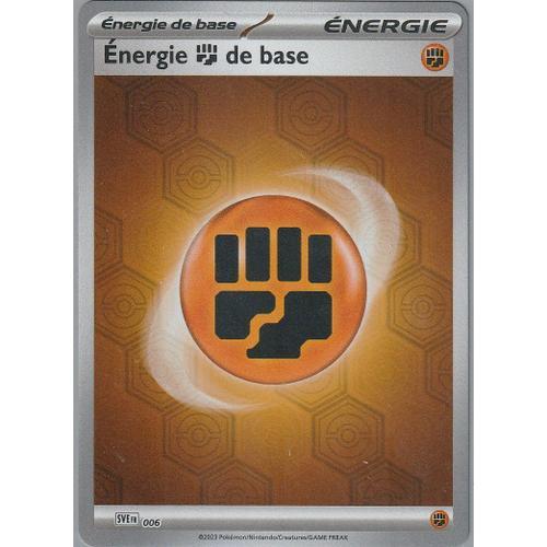 Carte Pokémon - Energie De Base - Combat - Reverse - Fable Nébuleuse on Productcaster.