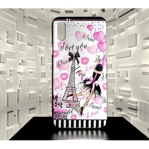 Coque Pour Samsung Galaxy A90 5g Glamour Fashion Girl Paris 13 on Productcaster.