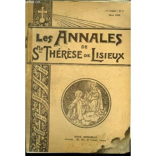 Les Annales De Sainte Therese De Lisieux N°3, 11e Annee, Mars 1935-... on Productcaster.