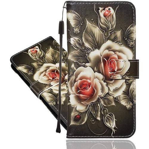 Compatible Avec Huawei Y5p Étui, Cool Painted Durable Cuir Pu Porte... on Productcaster.