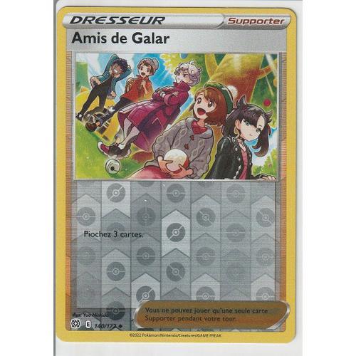 Carte Pokemon - Amis De Galar - 140/172 - Reverse - Épée Et Bouclie... on Productcaster.