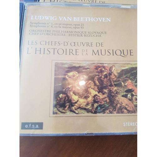 Les Chef D Oeuvre De L Histoire De La Musique Beethoven Cd Album on Productcaster.