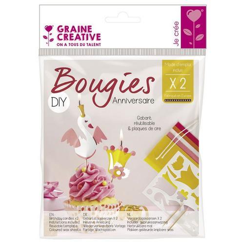 Kit Diy Bougies Anniversaire Princesse on Productcaster.