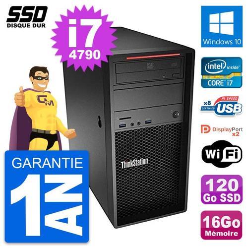 PC Tour Lenovo ThinkStation P300 Core i7-4790 RAM 16Go SSD 120Go Wi... on Productcaster.