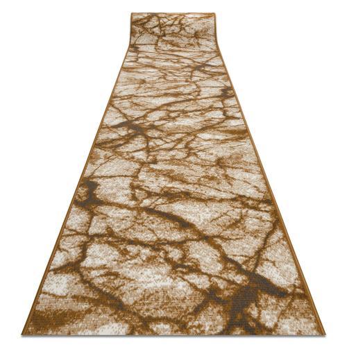 70x250 Cm Tapis De Couloir Bcf Morad Marmur Marbre Beige / Or Gris ... on Productcaster.