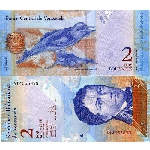 Billet De Collection Venezuela Pk N° 88 - 2 Bolivares on Productcaster.