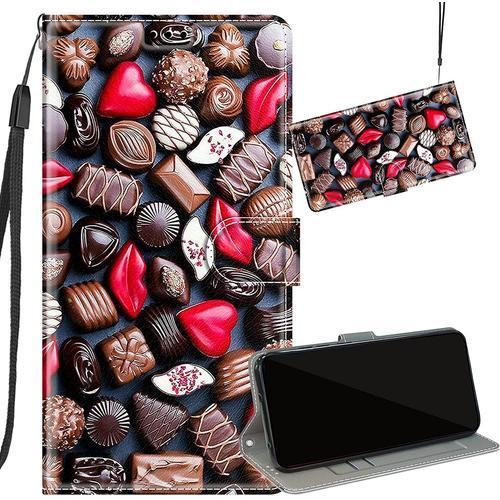 Coque Pour Huawei Y6 2018 Etui Housse Cuir Portefeuille Clapet Avec... on Productcaster.