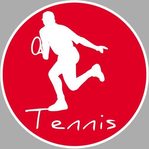 Tennis - 15cm - Sticker/Autocollant on Productcaster.