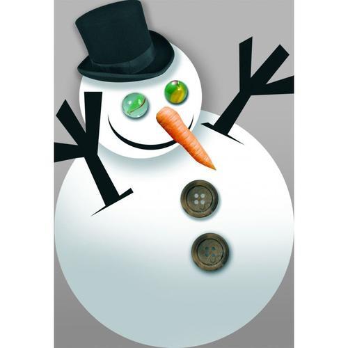 Bonhomme De Neige (5x3.4cm) - Sticker/Autocollant on Productcaster.