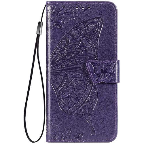 Coque Pour Oppo Find X3 Pro, Papillon Vintage Etui Portefeuille En ... on Productcaster.