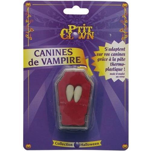 Canines De Vampire - Accessoire De Déguisement - Adulte - Blanc on Productcaster.