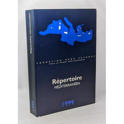 Répertoire Méditerranéen - Fondation René Seydoux Pour Le Monde Méd... on Productcaster.