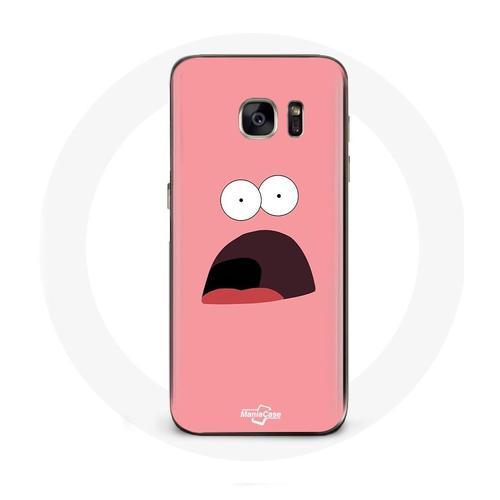 Coque Pour Samsung Galaxy S7 Edge Patrick Étoile Bob L'éponge Rose on Productcaster.