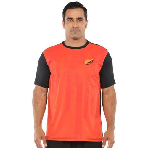 Vetements: T Shirt Bullpadel Tepompo Orange Noir-Taille-S on Productcaster.