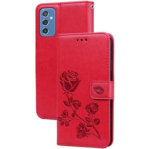 Compatible Pour Coque Samsung Galaxy M52 5g, Premium Pu Cuir Flip P... on Productcaster.