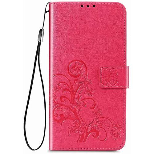 Coque Pour Oppo Reno6 5g, Premium Pu Cuir Portefeuille Relief Motif... on Productcaster.