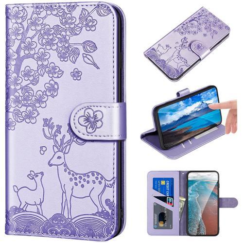 Coque Samsung Galaxy S9+, Housse Samsung S9+, Cerf Sika Et Fleurs, ... on Productcaster.