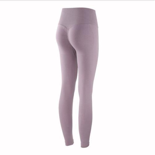 Pantalon De Yoga Taille Haute Élastique Sans Couture, Collant De Sp... on Productcaster.