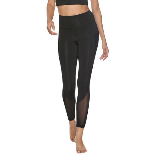 Leggings De Sport Taille Haute En Maille Pour Femmes, Pantalon De F... on Productcaster.