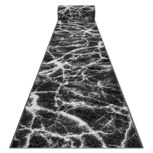 60x1050 Cm Tapis De Couloir Bcf Morad Marmur Marbre Anthracite / No... on Productcaster.