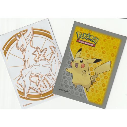 2 Protèges Carte Pokemon - Ultra-Pro - Arceus/Pikachu - Sleeves on Productcaster.