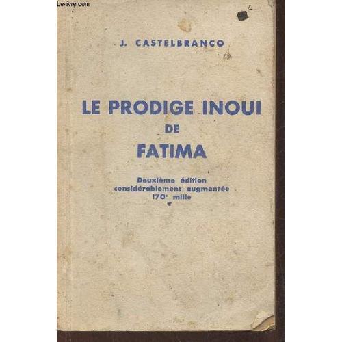 Le Prodige Inoui De Fatima on Productcaster.