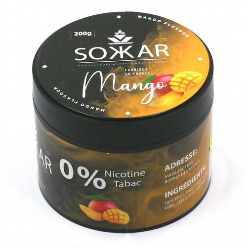 Sokkar Goût à Chicha - Mango (sans nicotine, ni tabac) on Productcaster.