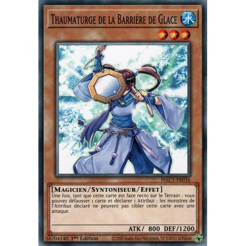 Yu Gi Oh Hac1 Fr036 Thaumaturge De La Barrière De Glace on Productcaster.