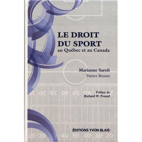 Le Droit Du Sport Au Québec Et Au Canada on Productcaster.