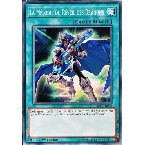 Carte Yu-Gi-Oh Led3-Fr009 La Mélodie Du Réveil Des Dragons Commune ... on Productcaster.