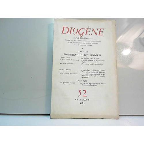 Diogene No 52 - 1965 on Productcaster.