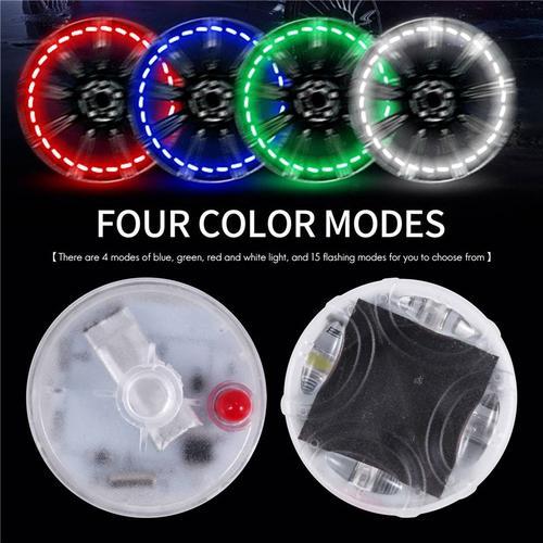 Lumières Solaires Led Pour Roues De Pneus De Voiture, 4 Pièces, Cap... on Productcaster.