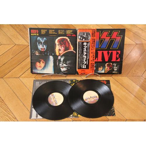 Alive Ii Kiss Rock 2 × Vinyl Lp + Obi Vip-9529 Album Gatefold on Productcaster.