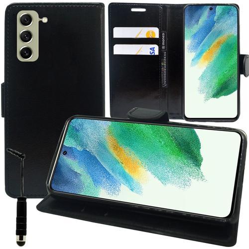 Etui Portefeuille Pour Samsung Galaxy S21 Fe 5g 6.4" Support Video ... on Productcaster.