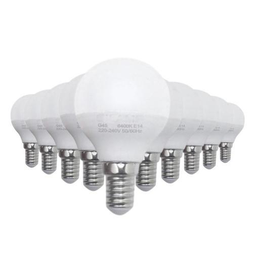 Ampoule E14 Led 8w 220v G45 300° - Pack De 10 / Blanc Chaud 2300k -... on Productcaster.