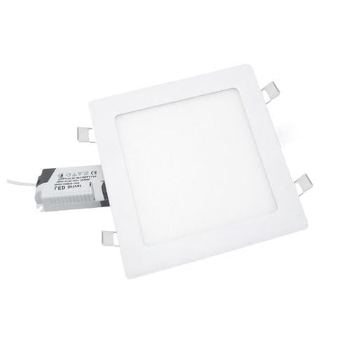 Downlight Dalle Led 24w Extra Plate Carrée Blanc - Unité / Blanc Fr... on Productcaster.